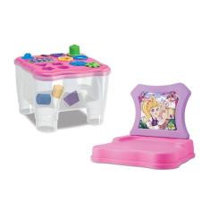 Brinquedo Educativo Infantil Cadeirinha Menina - Samba Toys