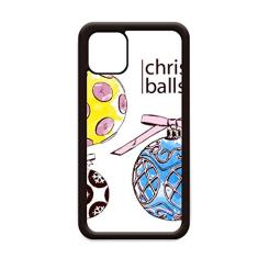 Capa com estampa de doces redonda Merry Christmas para iPhone 11 Pro Max para Apple Mobile Case Shell