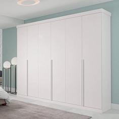 Guarda Roupa Casal 6 Portas Guarapari Panan Móveis Branco