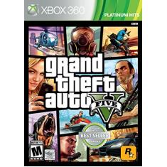 Xbox 360 Super Slim Original + Jogo GTA 5 Grand Theft Auto V Original -  Desconto no Preço