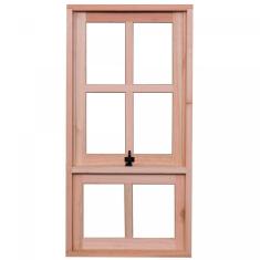 Janela de Madeira Maxim-Ar 120x60cm Caixilho 9,4cm EWK MP6300 Rondosul Marroml