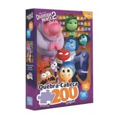 Quebra Cabeça Divertidamente 2 Disney 200 Peças Toyster