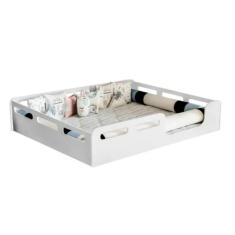 Potente Moveis Cama Casal Montessori Cor BRANCA sem colchão