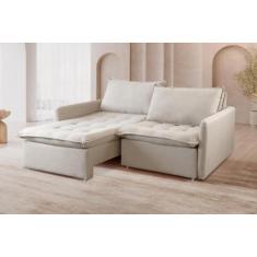 Sofá Cama Retrátil 2 Lugares 200cm Califórnia - Zurc Decor