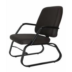 Cadeira para Obesos até 200kg Linha Obeso Preto - Design Office Móveis