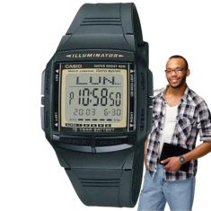 Relógio de Pulso Casio Masculino Digital Prova Dágua 50 Metros 5 Alarm