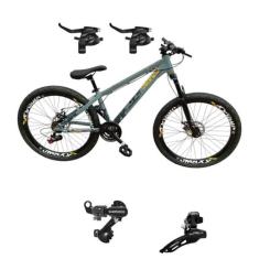 Bicicleta Vikingx Aro 26 Tuff 30 Aluminio Unissex Cambio Shimano Daint