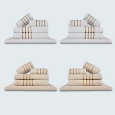 Jogo De Toalhas 20 P?s Cole??o Montreal 100% Algod?o Br+bg