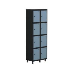 Armário Locker Guarda-roupa 8 Portas Aço Grp 502/8 - Pandin Móveis