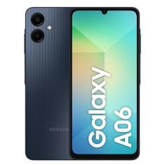 Smartphone Samsung Galaxy A06 128gb 4gb Ram Azul Escuro
