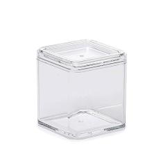 Organizador de Utensílios em Acrílico com Tampa