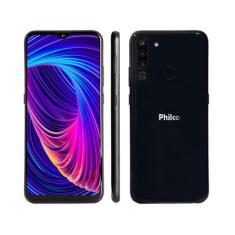 Smartphone Philco Hit P12 128GB Dark Blue 4G 4GB RAM Tela 6,52 Câm. Qu