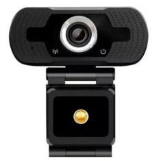 Webcam Full Hd Usb 301 Alta Resolução 1920x1080p Cor Preto - good home