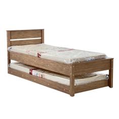 Cama Solteiro Ditália Cama Aux+2Colch CM22 CM23