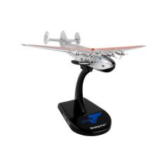 Miniatura avião hidroavião daron pan am b314 escala 1/350, Prata