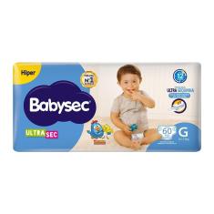 Fralda Babysec Galinha Pintadinha Ultrasec Hiper G com 60un