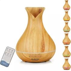 Difusor Aromatizador Umidificador de Ar Ultrassônico com Controle Remo