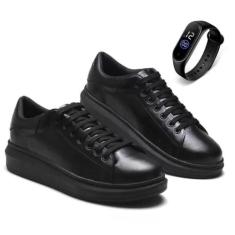 Tênis Casual Básico Versatil Esportivo Masculino + relogio - MRSHOES, 
