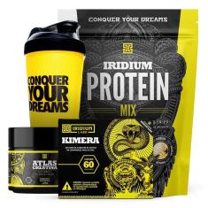 Whey Protein Mix + Kimera Thermo + Creatina 90g + Shaker-Unissex