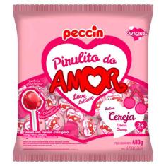 Pirulito Peccin Amor Cereja 480G