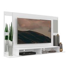 Painel Tv 60" com Espelho Tókio Multimóveis Branco