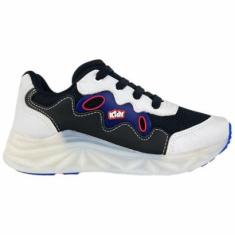 Tênis Infantil Kidy Fun Led Calc Facil Ortopedico Anatomico-Masculino