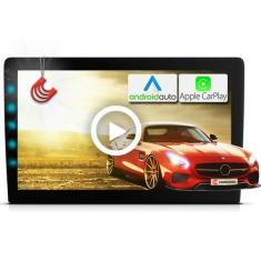Central Multimídia Mp5 2Din 9 pol Universal AndroidAuto CarPlay Espelh