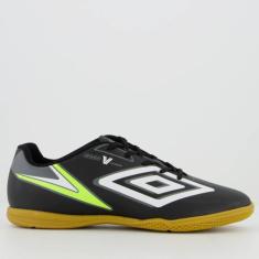 Chuteira Umbro Sala V League Futsal Preta, 42