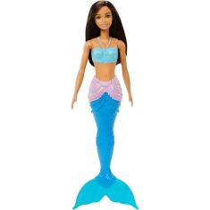 Boneca Barbie Sereia Dreamtopia Morena - Mattel