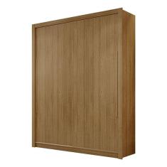 Guarda Roupa Casal 02 Portas De Correr Sevilha Nature - Pallazio