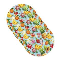 Sousplat Frutas - NSW, Sem base, 4 Peças