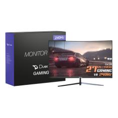 Monitor Gamer Duex Dx270zg Curvo 27'' Va Full Hd 240hz Dp Hdmi Bivolt Cor Preto Dx270zg