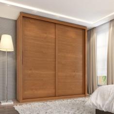 Guarda-roupa Casal 2 Portas De Correr Essencial Espresso Móveis Cinamomo