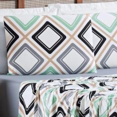 Jogo De Cama Malha King Quality 04 Peças - Harmony - BIA ENXOVAIS