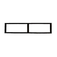 Caixilho Para Grelha Ferro Fundido Captação Esgoto 10x50cm