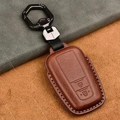 Porta-chaves do carro, capa de couro inteligente, adequada para Toyota Camry Prius Corolla CHR RAV4 Avalon Land 2018 2019 2020, porta-chaves do carro ABS inteligente para chaves de carro