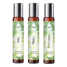 Kit 3 Perfumes Spray 10Ml Feminino - Oriental Marcante