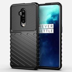 Capas para OnePlus 7T Pro.Caso básico,Botão de pressão flexível / 360 ° Proteção completa,Sensação arenácea