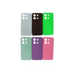 Capa Veludo + Pelicula Hidrogel Compatível Para Poco X6 Pro - DB, Pret