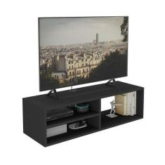 Rack suspenso para tv/dvd/vídeo game, com nicho 100% mdf - BELLI MÓVEI