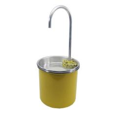 Bebedouro Tipo Fonte Para Gatos Berlim Amarelo Bivolt - Aquaria