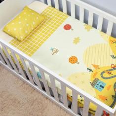 Lençol Berço 2 Peças Micropercal 200 Fios Estampas - Mercado Bordado