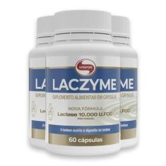 Kit 3 Laczyme Vitafor 60 Cápsulas