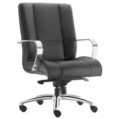 Cadeira De Escritório Diretor Executiva New Onix F02 Preto