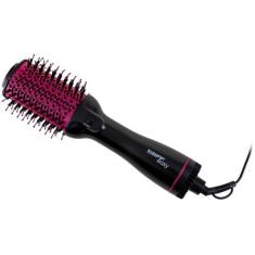 Escova Secadora e Modeladora de Cabelos Taiff Oval Easy Rosa Pink 110V