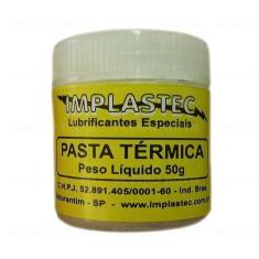 PASTA TERMICA IMPLASTEC pote 50G 6156