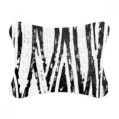 Moldura de quebra-cabeça com textura de linha vertical, ornamento de jogos de quebra-cabeça