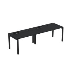 Mesa Plataforma para Coworking para 2 Pessoas 120x792 Psc120 Preto