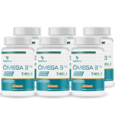 Kit Com 06 - Ômega 3 MEG-3 (18% EPA 12% DHA) 60 Capsulas de 1000mg TuttiFlora