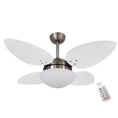 Ventilador Premium Branco 220V e Controle Remoto - Mais de Casa